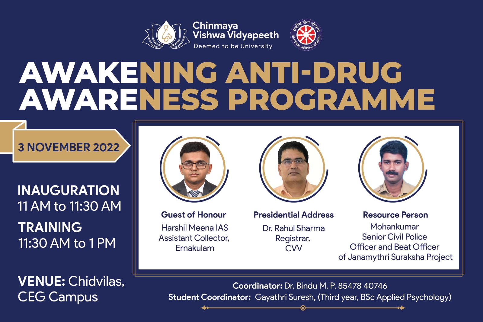 Antidrug Awareness Programme: Migrant Workers